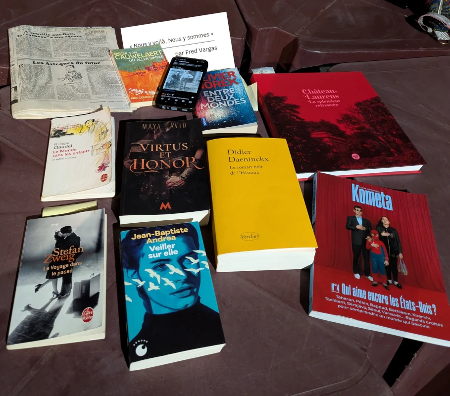 Livre, présentés au vent de la plume le 30 mai 2025