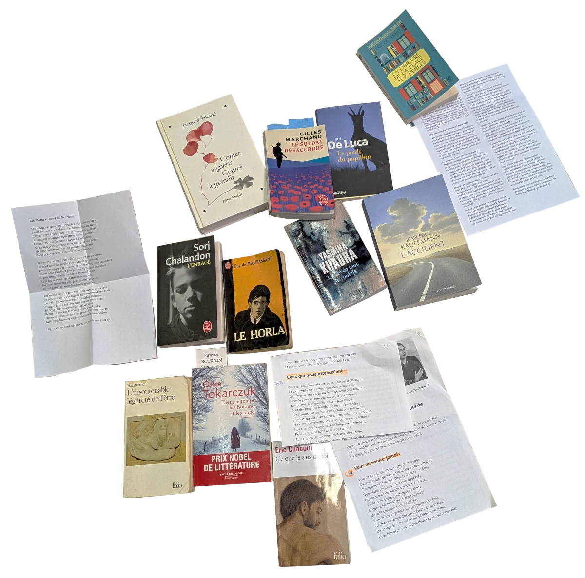 Livre, présentés au vent de la Plume, le 28 mars 2025